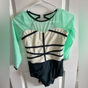 BARELY WORN tiger friday dancewear leotard